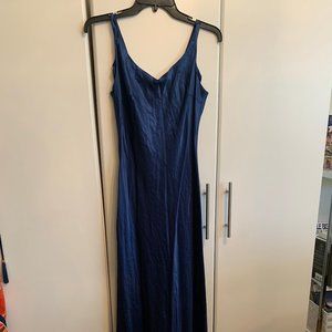 Floor length Blue Zum Zum gown